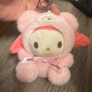 Mymelody plush key chain